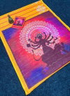 Mg 471 Navdurga Navratri Special Plain Linen Sarees Exporters In India